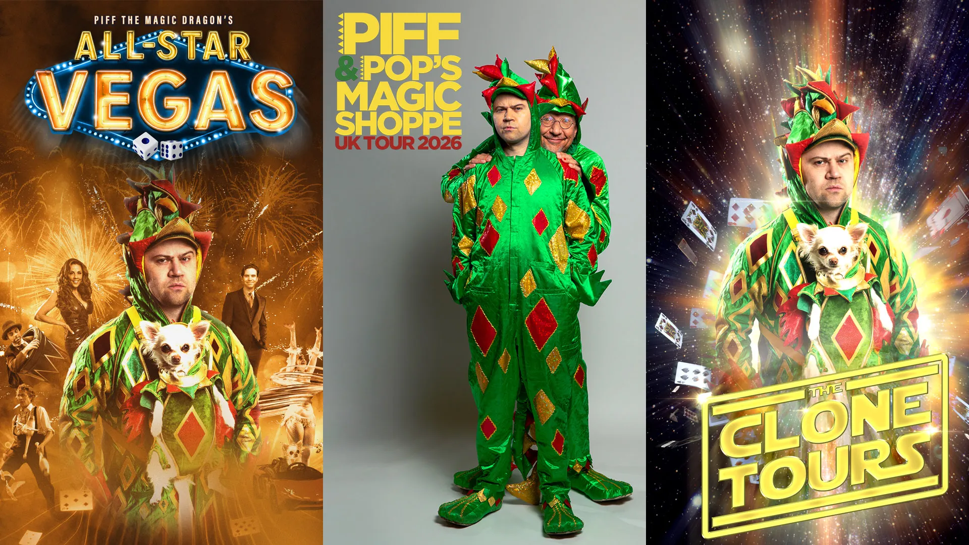 Piff The Magic Dragon tour poster — 2026